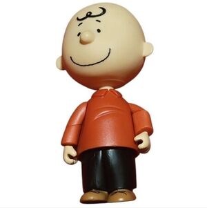 VINTAGE 2003! PEANUTS Charlie Brown Poseable Figure
